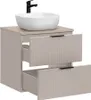 Waschtisch 60.6cm Adriel mit 2 Schubladen, Beige Produktbild-Vorschau 2
