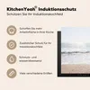 KitchenYeah© Herdabdeckplatte Strand - Wasser - Türkis , Produktbild-Vorschau 6