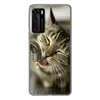 MuchoWow® Handyhülle Schutzhülle Hülle für Huawei P40 Katze Produktbild-Vorschau 1