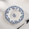 HOMLA Talerz LOURRY głęboki granatowy 22 cm Podgląd zdjęcia produktu 6