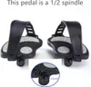 1 paire de pédales de vélo avec cale-pieds, cages et Voir les images du produit 5