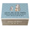 Mr. & Mrs. Panda Box Pinguin Opa Enkel 22 x 15 cm - Blau Produktbild-Vorschau 3