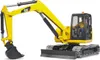 Bruder 02466 - Cat Minibagger mit Bauarbeiter Náhľad obrázku produktu 19
