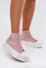 Damen Sneaker Auf Plattform Big Star RR274739 Rosa 38 Produktbild-Vorschau 2