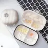2 Stück Pill Organizer Box（Groß + Klein）Tragbare Produktbild-Vorschau 6