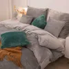 Pościel Cozy Szara 220X200 Ciepła Gruba Milutka Misio Na Podgląd zdjęcia produktu 10