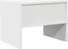 vidaXL Noční stolky 2 ks. Bílé 40x30x30 cm výrobek z Náhled obrázku produktu 6