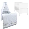 Baby-Delux Babybett Kinderbett Jack Umbaubar 140x70 Weiß Produktbild-Vorschau 1