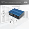 DIGITUS Switch Ind. 8-Port  10/100      PoE Unmanaged blau Produktbild-Vorschau 9