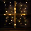 Lichterkette Sternenvorhang LED warmweiß Lichtervorhang Produktbild-Vorschau 1