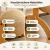 2-in-1 Kaninchen Kratzspielzeug – Sisalball 360° und Produktbild-Vorschau 2