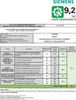 A document showing the repairability index calculation for a Siemens appliance. Náhľad obrázku produktu