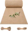 Jute-Tischdecke 30 x 1000 cm. Jute-Tischdecke für rustikale Produktbild-Vorschau 1