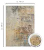 Teppich Wohnzimmer Gelb-Blau 160 x 230 cm, Kurzflor Teppich Produktbild-Vorschau 7
