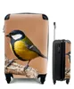 MuchoWow® Koffer Handgepäck Trolley Rollkoffer Kleine Produktbild-Vorschau 1