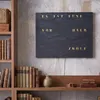 WordClock Jupiter Schiefer Optik -  LED Wortuhr 50 × 40 cm Produktbild-Vorschau 14