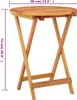 vidaXL Tavolo da giardino pieghevole Ø60x75 cm in legno Anteprima dell’immagine prodotto 20