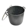 A deep cooking pot with a lid, shown from a side angle against a white background. Anteprima dell’immagine prodotto