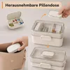 Medikamentenbox Organizer 3 Ebenen, große Erste Hilfe Box Produktbild-Vorschau 6