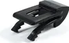 A black plastic clip for a solar panel snow guard, shown against a white background. Produktbild-Vorschau