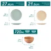 Vancasso 12 pièces service combiné en porcelaine, service Voir les images du produit 2