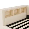 Canapé-lit hydraulique 90x200 cm avec port USB, lit pour Voir les images du produit 9