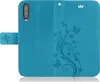 Handytasche für Huawei P30 Blumen Flip Cover Buchhülle mit Produktbild-Vorschau 5