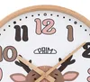 PRIM Kalay Kinderwanduhr Holz lautlos Naturbelassen/Weiß 30 Produktbild-Vorschau 2