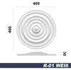 Marbet Design Stuckrosette aus EPS Styropor, weiß - Produktbild-Vorschau 2