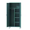 Jan Nowak Kleiderschrank 2 Türig, Metallschrank Glitzernd - Produktbild-Vorschau 4