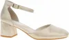 Rieker Damen Pumps Fesselriemen metallic Blockabsatz 44762, Produktbild-Vorschau 1