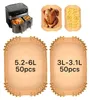 100 Blatt Backpapier für Philips Dual Basket Airfryer 3000 Produktbild-Vorschau 1