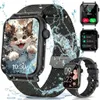 Smartwatch mit Telefonfunktion für Damen & Herren, 1,85 Produktbild-Vorschau 1