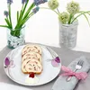 lot de 6 assiettes à gâteaux Viola Porcelaine 6 personnes Voir les images du produit 4