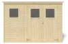 Abri de jardin en bois 4.86 m2 - 2.7x1.8 m - Couleur: Voir les images du produit 4