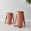 sweeek - 4er Set stapelbare Hocker, strukturierter Produktbild-Vorschau 2