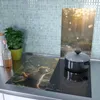 Spritzschutz Herdabdeckplatte Schneidebrett aus Glas Katze Produktbild-Vorschau 3