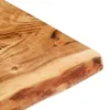 Piano del tavolo in legno massiccio di acacia Anteprima dell’immagine prodotto 8