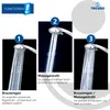 tecuro Komfort-Handbrause Ø 70 mm - mit 3-Funktionen und Produktbild-Vorschau 3