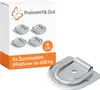 4x Zurrmulden 89x85mm mit Zurrbügel für Anhänger – Zurrösen Produktbild-Vorschau 1