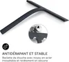 Raclette de douche 23 cm, revêtement silicone, noyau en Voir les images du produit 2