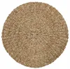 Runder geflochtener Dekotischbelag 37x37x1 cm Produktbild-Vorschau 1