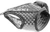 Leki Shark Frame Strap Mesh Farbe: grau / Größe: S-M-L Produktbild-Vorschau 1