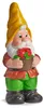 Ibergarden Gartenzwerg Figur mit gelber Mutze 24,5 cm Produktbild-Vorschau 2