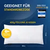 LILENO HOME Microfaser Kissen 40x80 cm PREMIUM (450g Produktbild-Vorschau 5