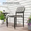 Outsunny Polyrattan Gartenmöbel Set, Outdoor Lounge Produktbild-Vorschau 5