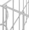 vidaXL Gabbione letto rialzato Acciaio zincato 100x100x20 Anteprima dell’immagine prodotto 11