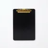 Holz-Clipboard SCHWARZ A5-Unterlage mit GOLDENEM Clip Produktbild-Vorschau 5