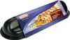 A black stollen baking pan with a colorful product label. Produktbild-Vorschau