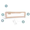 Piumino di sicurezza 150 x 42 x 35 cm Nukido beige Anteprima dell’immagine prodotto 7